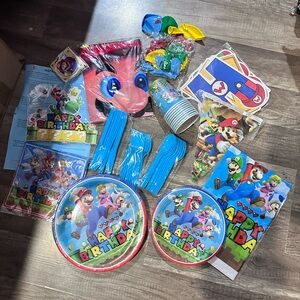 Super Mario Birthday Party Supplies
